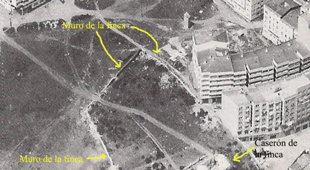"La Finca" -Foto hacia 1974- Monte das Moas - Calle José María Hernán Sáez